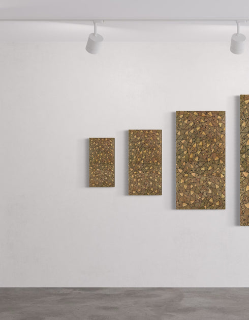 Copper Sardines | Framed Giclee Print on Canvas